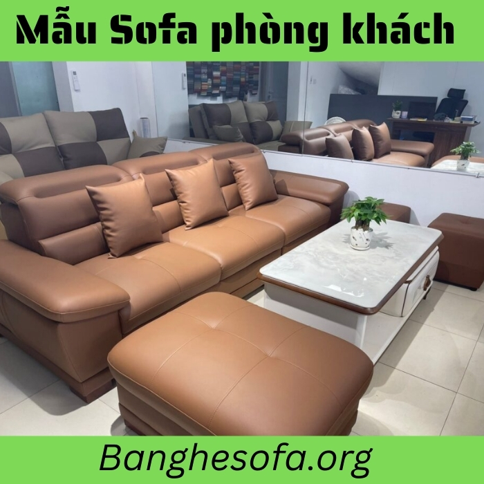 Mẫu sofa phòng khách