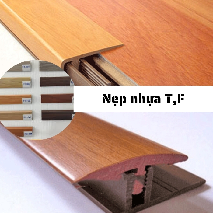 Nẹp F và Nẹp T Sàn Gỗ